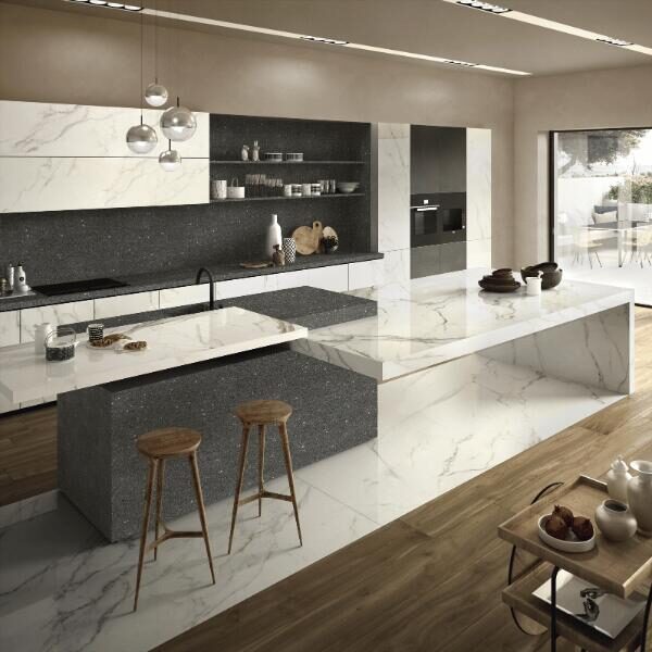 Keramische slab Calacatta Medalla