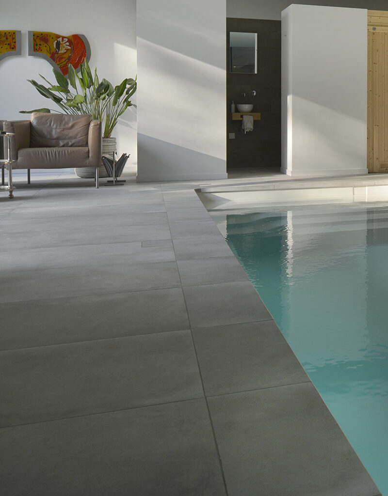 Solido Ceramica 30MM Cemento Taupe tegel 60,7x60,7x3 cm