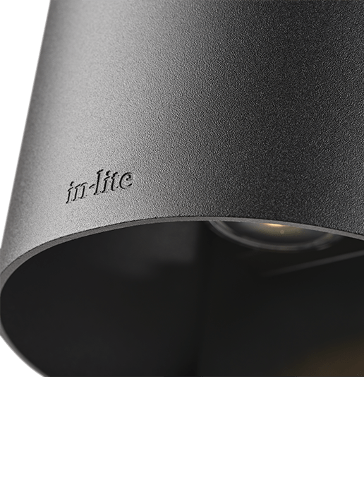 Halo Up-Down 230V - wandlamp - Dark Grey