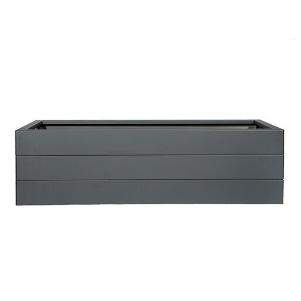 Bloembak Modulair Antraciet - 42 cm hoog