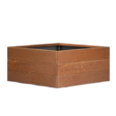 Bloembak Modulair Corten   42 cm hoog