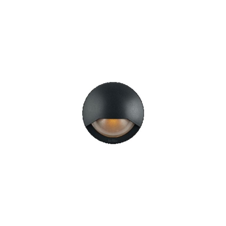 Blink - wandlamp Ø 100mm - Dark Grey