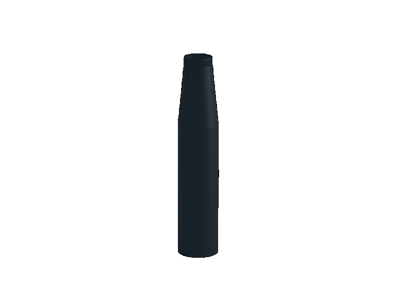Disc Tube Low - staande lamp - Black