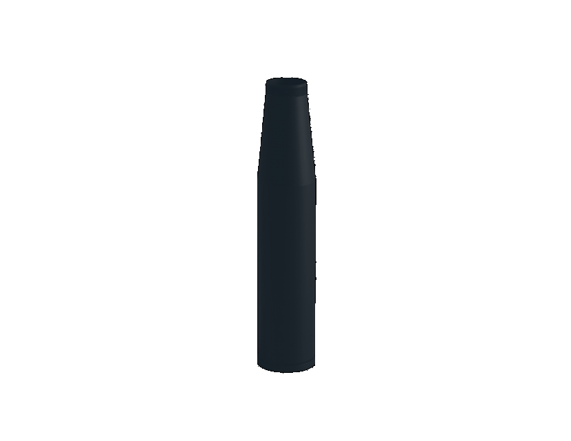 Disc Tube Low - staande lamp - Black