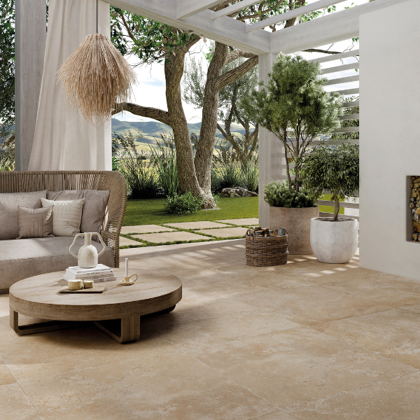 Silken 20MM Warm tegel 100x100x2 cm